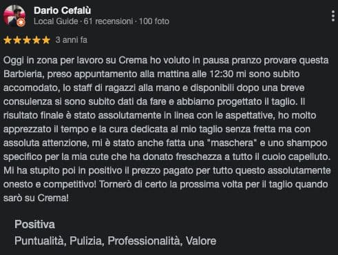 la barberia migliore di italia
